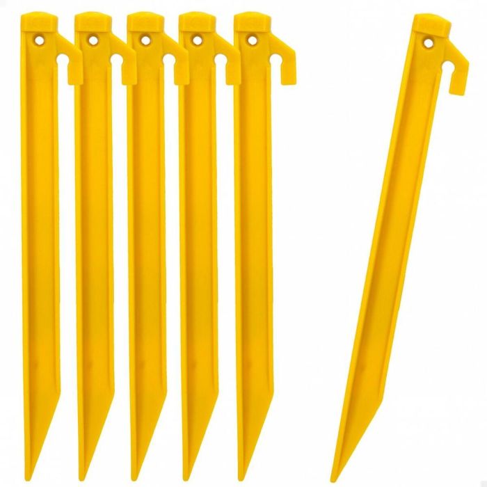Piquetas para camping Aktive 6 Piezas (24 Unidades) 5 Piquetas para camping Aktive 6 Piezas (24 Unidades) 5