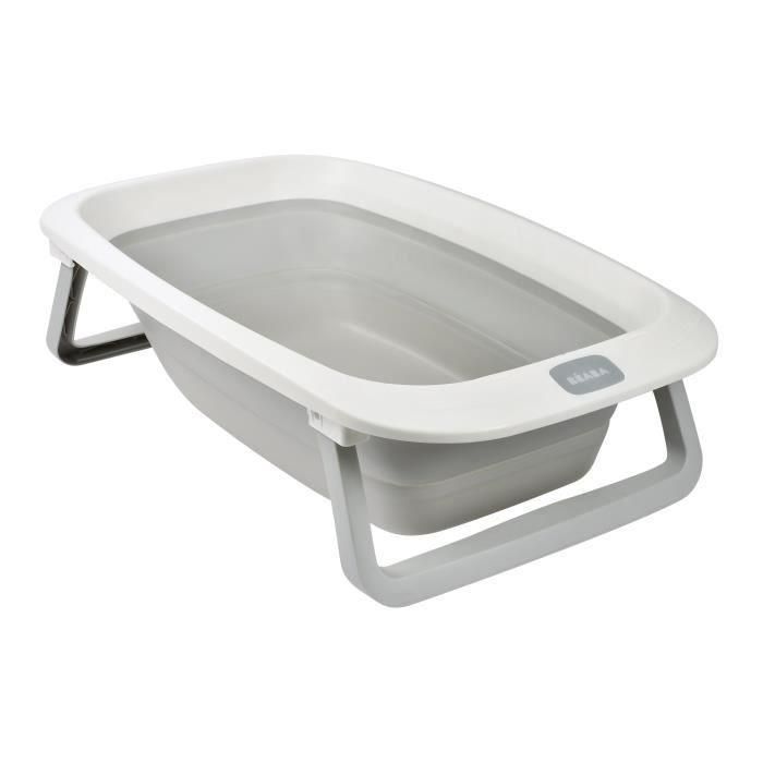 BEABA, Bañera plegable - 920403 - Bañera Eazy Pop Camélé'O - Gris terciopelo BEABA, Bañera plegable - 920403 - Bañera Eazy Pop Camélé'O - Gris terciopelo