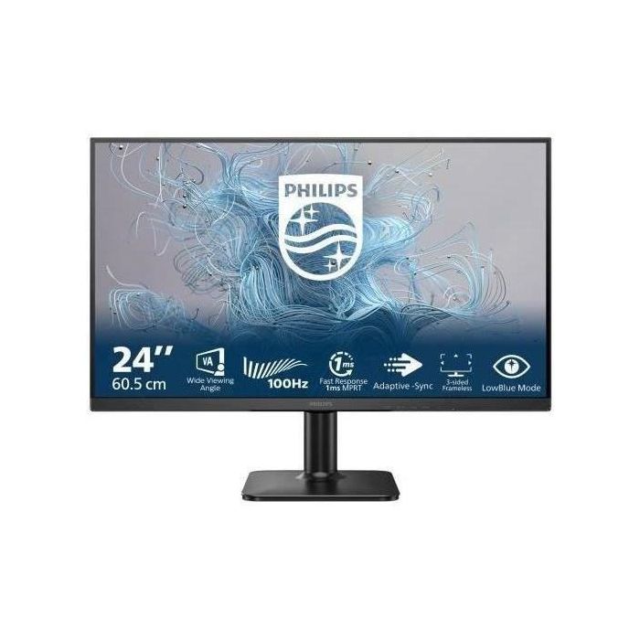 Philips 24E2N1100LB Monitor de PC 24" FHD VA, 1ms, 100Hz, Sincronización Adaptativa