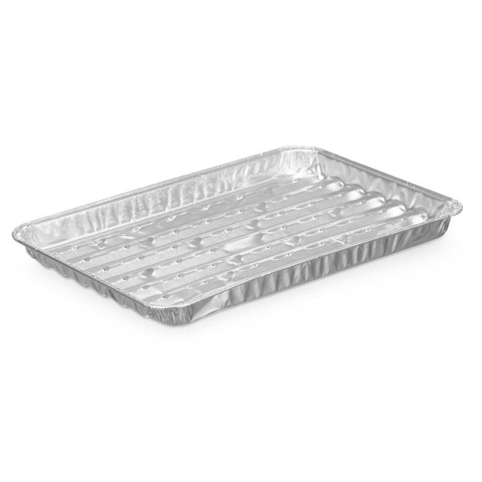 Set 4 Bandejas Aluminio Rect Grill Calada 34X23Cm Kinvara (24 Unidades) 1 Set 4 Bandejas Aluminio Rect Grill Calada 34X23Cm Kinvara (24 Unidades) 1