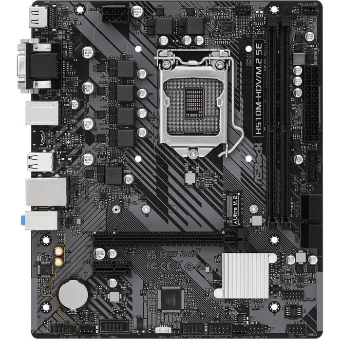 ASRock PLACA ASROCK H510M-HDV/M.2 SE, Intel LGA1200, DDR4, Micro ATX, 90-MXBM00-A0UAYZ 0 ASRock PLACA ASROCK H510M-HDV/M.2 SE, Intel LGA1200, DDR4, Micro ATX, 90-MXBM00-A0UAYZ 0