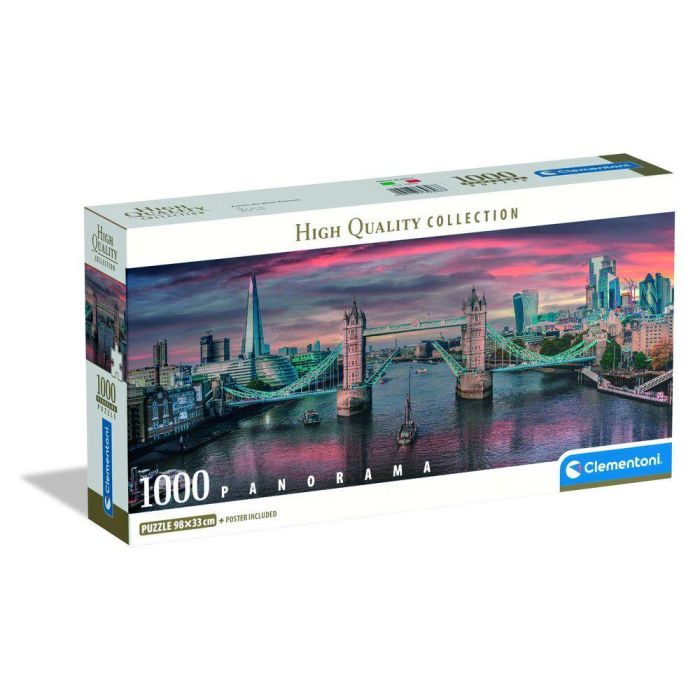 Puzzle Panorama Across the River Thames High Quality 1000pzs 1 Puzzle Panorama Across the River Thames High Quality 1000pzs 1