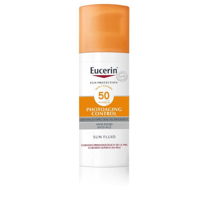 Eucerin PHOTOAGING CONTROL ANTI-AGE sun fluid SPF50 Protector Solar Facial 50 ml Eucerin PHOTOAGING CONTROL ANTI-AGE sun fluid SPF50 Protector Solar Facial 50 ml