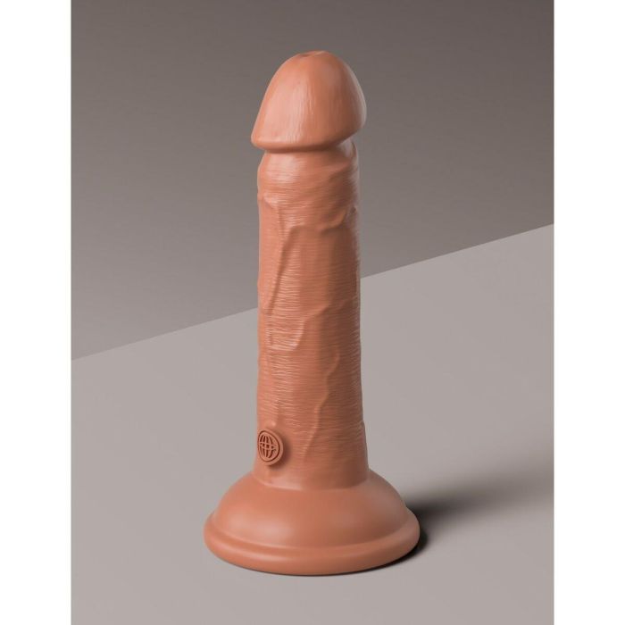 Dildo Pipedream King Cock Elite Marrón 3 Dildo Pipedream King Cock Elite Marrón 3