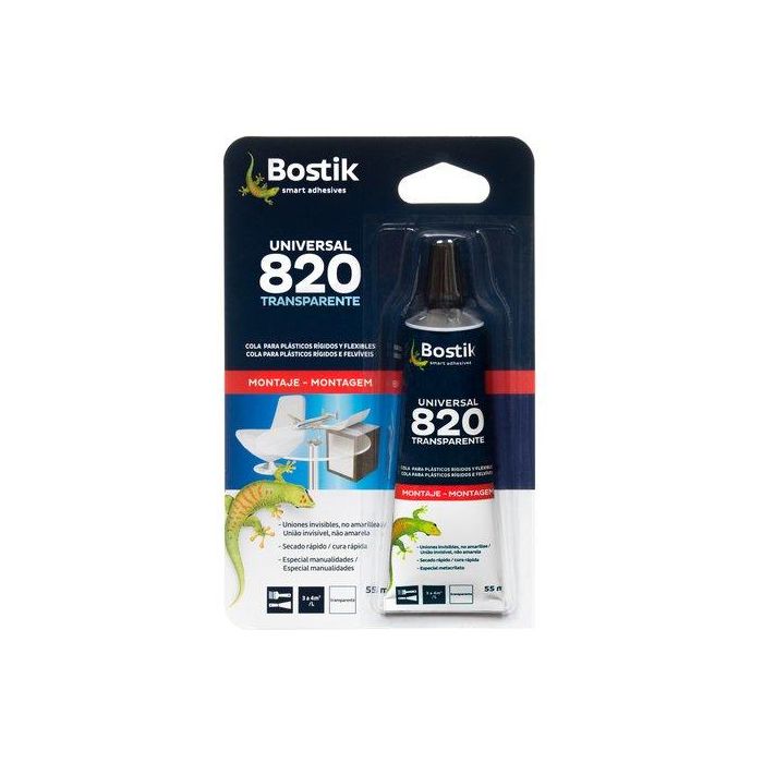 Pegamento Universal Bostik Contact 55 Ml (Set de 12)