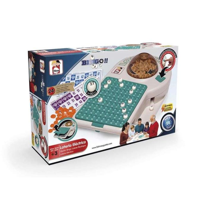 Bingo electronico con 24 cartones 22x37x10 cm 8 Bingo electronico con 24 cartones 22x37x10 cm 8