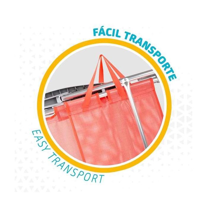 Color Baby Silla Playa Plegable Aluminio Flamingo 5 Posiciones Textilene 48x57x99 cm 4