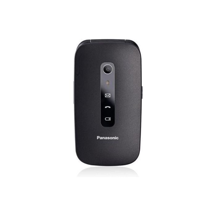 Panasonic KX-TU550 - Teléfono Móvil para Personas Mayores con Botón SOS, Pantalla 2.8", 4G, USB-C, Batería Larga Duración, Negro