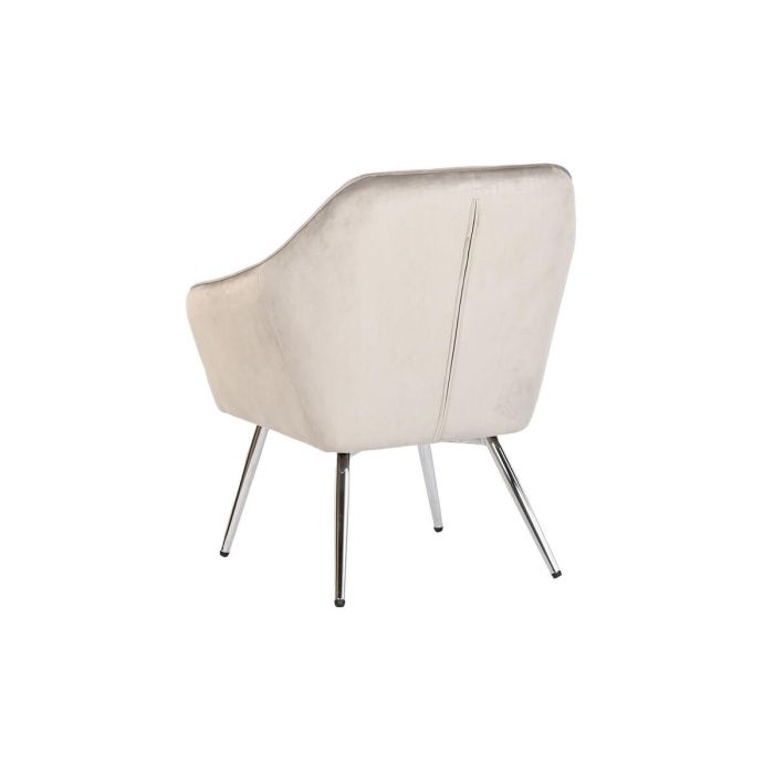 Butaca Home ESPRIT Gris Crema Dorado Plateado Poliéster Metal 74 x 74 x 90 cm 74 x 67 x 90 cm 6 Butaca Home ESPRIT Gris Crema Dorado Plateado Poliéster Metal 74 x 74 x 90 cm 74 x 67 x 90 cm 6