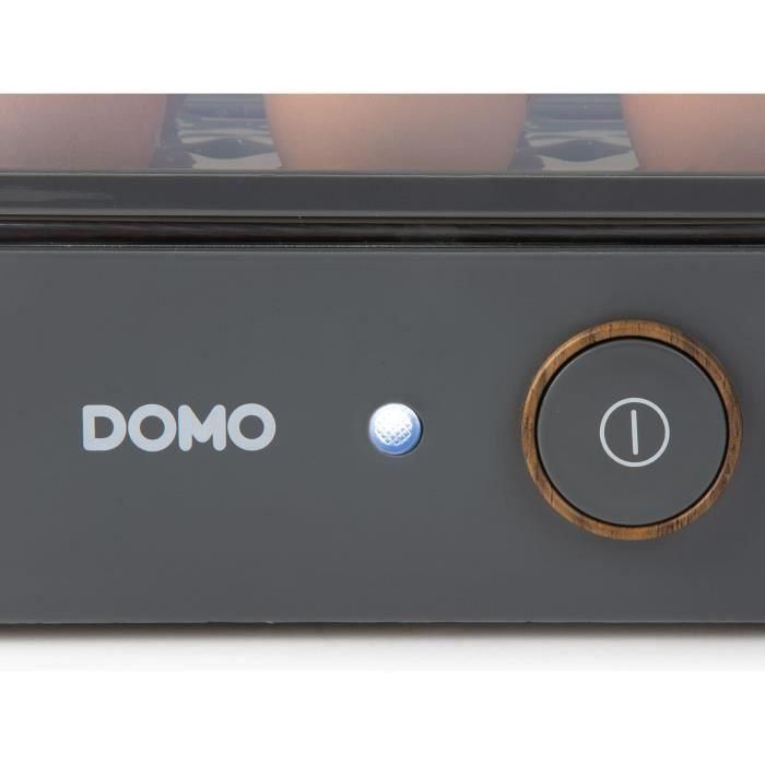 Cocedor de huevos - DOMO - DO9283EK - 400 W - 6 huevos - Gris 3