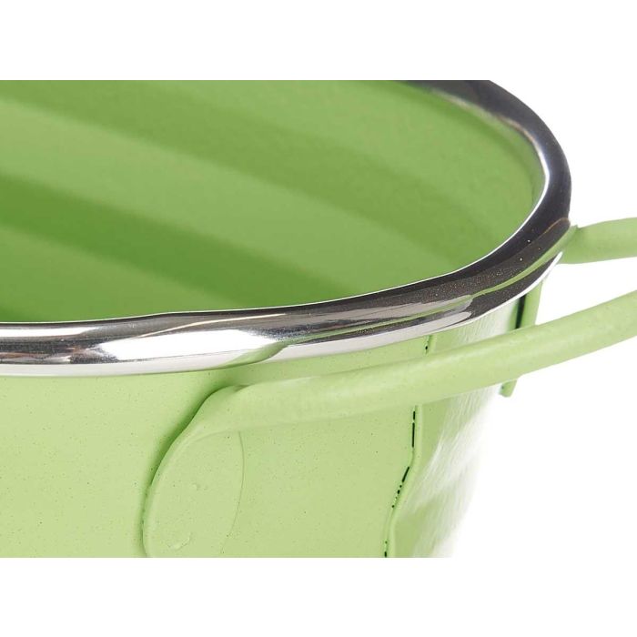 Macetero Ovalado Ibergarden Metal 27x9x11 cm - Azul, Rosa o Verde (24 Unidades) 2 Macetero Ovalado Ibergarden Metal 27x9x11 cm - Azul, Rosa o Verde (24 Unidades) 2