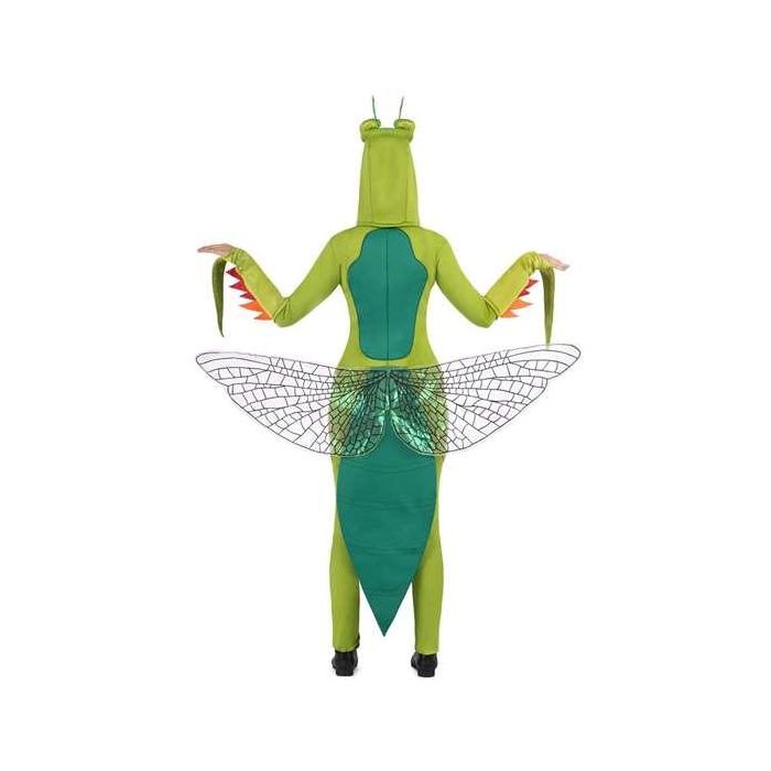 Disfraz mantis capucha, mono y brazaletes talla one size 5 Disfraz mantis capucha, mono y brazaletes talla one size 5