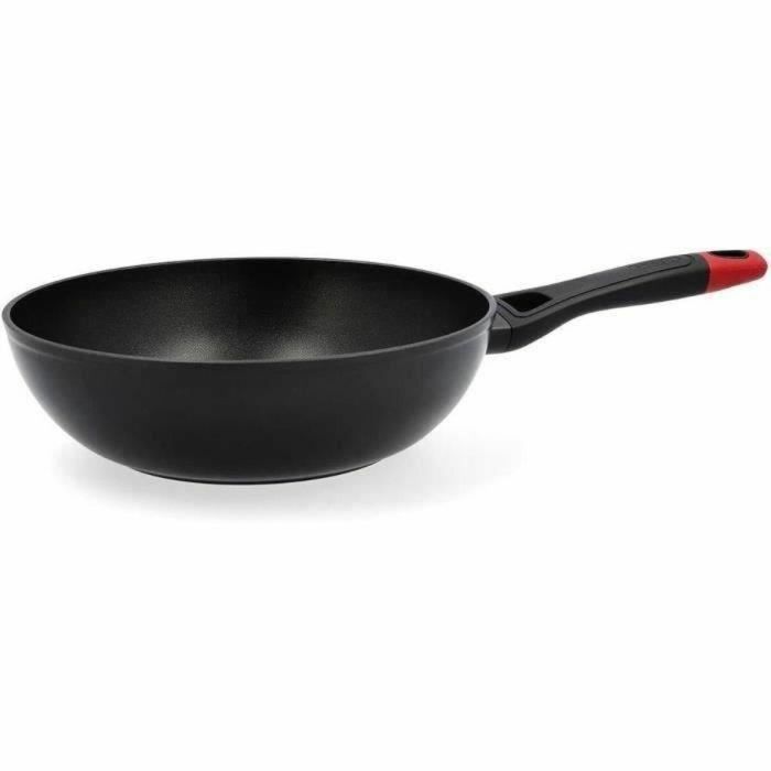 Sartén Wok Pyrex Negro Aluminio 4 Sartén Wok Pyrex Negro Aluminio 4