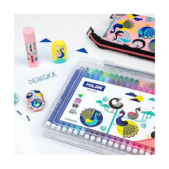 Set de Rotuladores Milan Conic Multicolor 50 Piezas 2 Set de Rotuladores Milan Conic Multicolor 50 Piezas 2