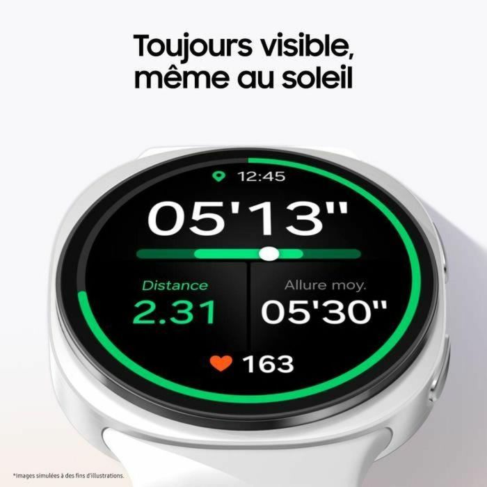 Samsung Galaxy Watch8 SAM8806097415855 - Reloj inteligente Bluetooth de 44 mm, plateado 3