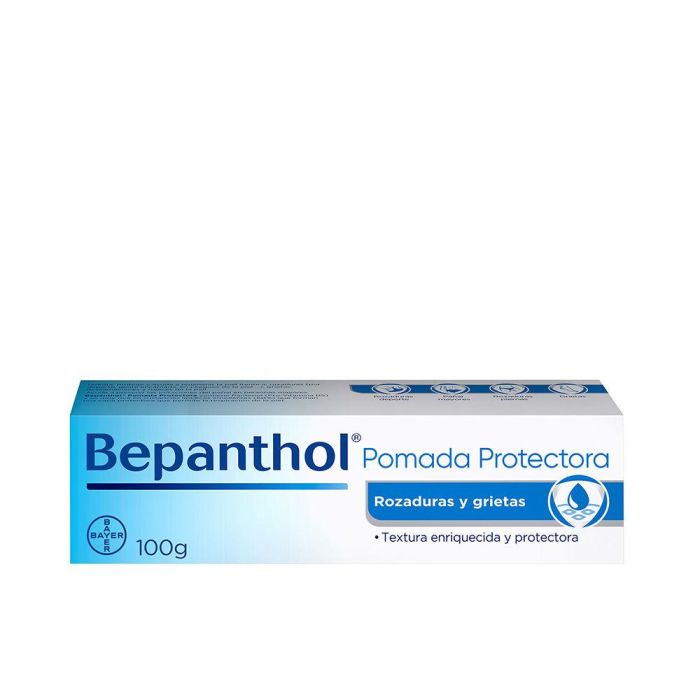 Bepanthol Pomada Protectora, Crema con Pantenol para Piel Seca y Agrietada, Hidratación Intensa, 100 g Bepanthol Pomada Protectora, Crema con Pantenol para Piel Seca y Agrietada, Hidratación Intensa, 100 g