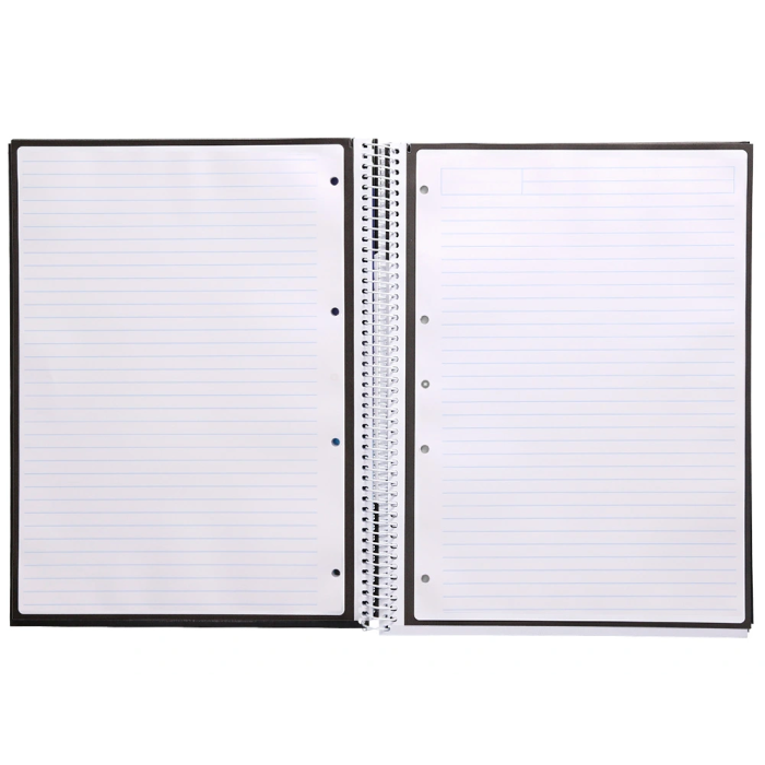Antartik Cuaderno espiral A4 micro tapa forrada 80 hojas 90 gr horizontal negro 2 Antartik Cuaderno espiral A4 micro tapa forrada 80 hojas 90 gr horizontal negro 2