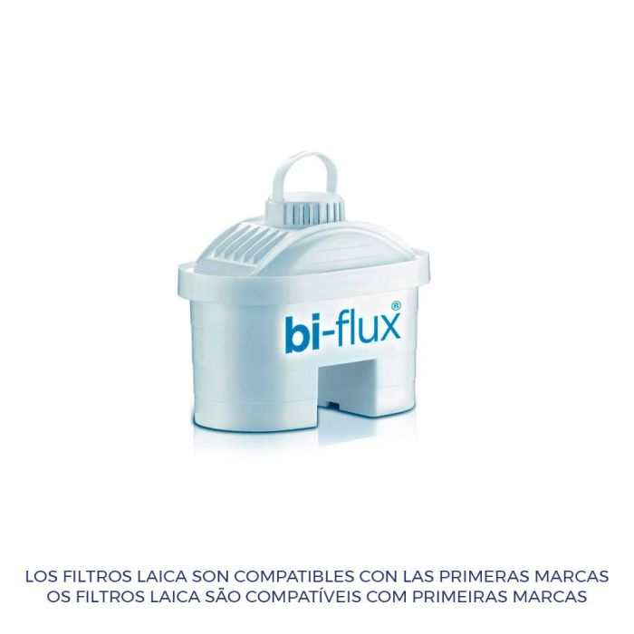 Laica Pack de 5 + 1 Filtros F6s - Compatibles con Primeras Marcas (Excepto Brita Maxtra +) 1