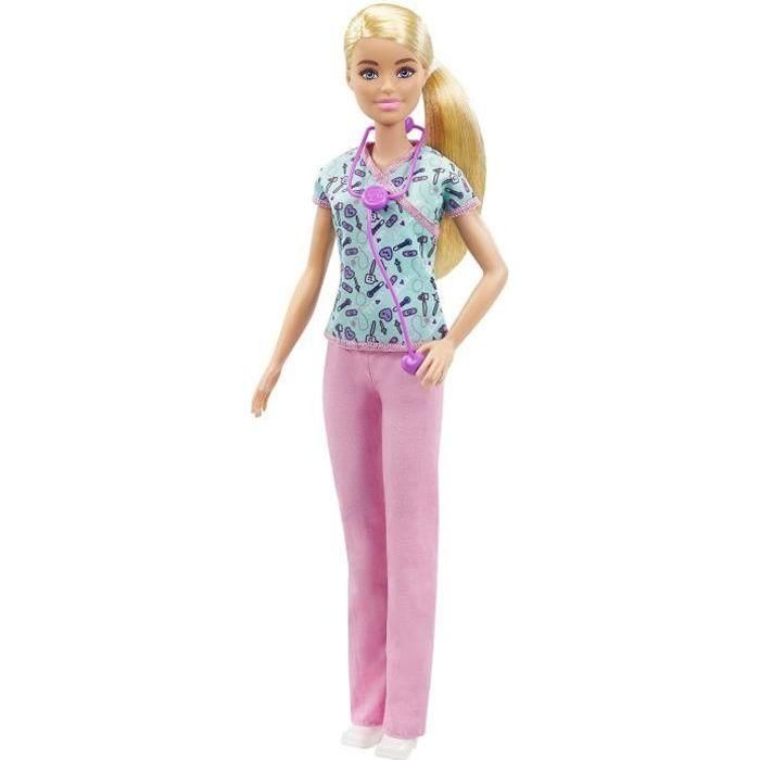 Muñeca Barbie Tú Puedes Ser Enfermera Gtw39 Mattel