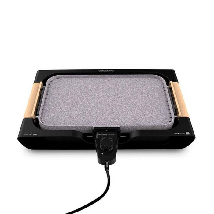 Plancha de Cocina Cecotec Rock and Water 3000 Twin 2200W 2200 W 4