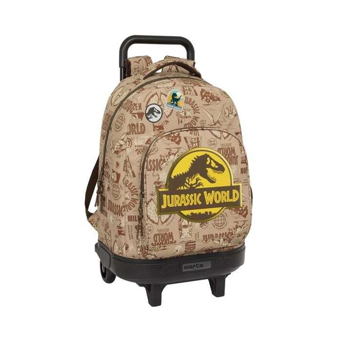 Mochila Escolar con Ruedas Jurassic World 33 x 45 x 22 cm