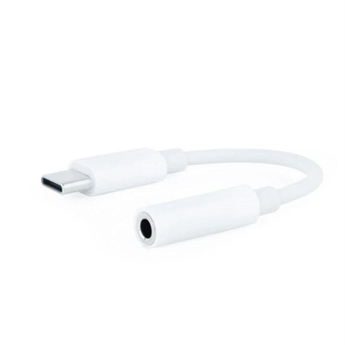Adaptador USB-C a Jack 3.5 mm NANOCABLE 10.24.1205-W Blanco (1 unidad) 0 Adaptador USB-C a Jack 3.5 mm NANOCABLE 10.24.1205-W Blanco (1 unidad) 0