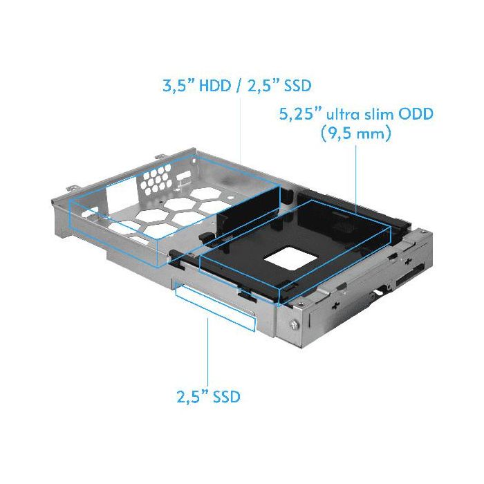 Mini Chieftec UNI Series BE-10W-300 white 7 Mini Chieftec UNI Series BE-10W-300 white 7
