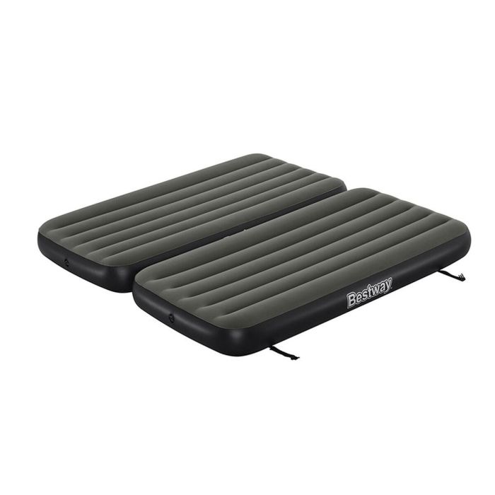 Bestway Cama 3 en 1 Airbed Tritech Connect and Rest - Camas Individuales, Elevada, King Size - 188 x 99 x 25 cm 0 Bestway Cama 3 en 1 Airbed Tritech Connect and Rest - Camas Individuales, Elevada, King Size - 188 x 99 x 25 cm 0
