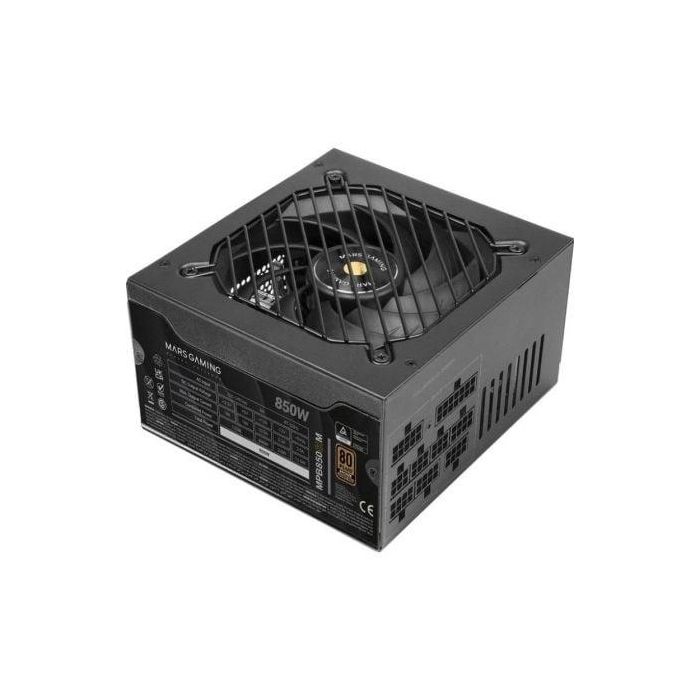 Fuente de Alimentación Mars Gaming MPB850SIM/ 850W/ Ventilador 14cm/ 80 Plus Bronze Fuente de Alimentación Mars Gaming MPB850SIM/ 850W/ Ventilador 14cm/ 80 Plus Bronze