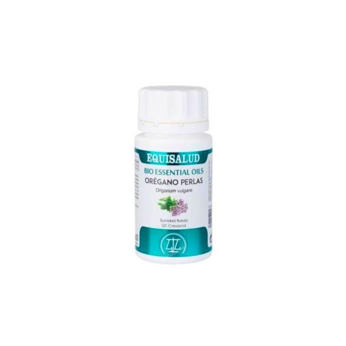 EQUISALUD Aceite Esencial de Orégano Bio 60 perlas. Suplemento natural con aceite de girasol para bienestar diario