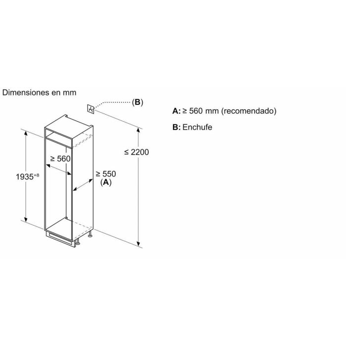 Nevera BOSCH KIN96VFD0 194 Blanco 8 Nevera BOSCH KIN96VFD0 194 Blanco 8
