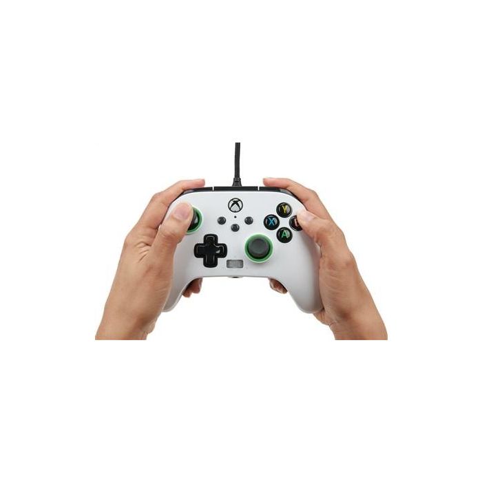 PowerA FUSION Pro 2 Mando con Cable para Xbox Series X/S - Negro/Blanco, Ref: 1516954-01 | 4 Gatillos Programables, Motores de Vibración 12 PowerA FUSION Pro 2 Mando con Cable para Xbox Series X/S - Negro/Blanco, Ref: 1516954-01 | 4 Gatillos Programables, Motores de Vibración 12