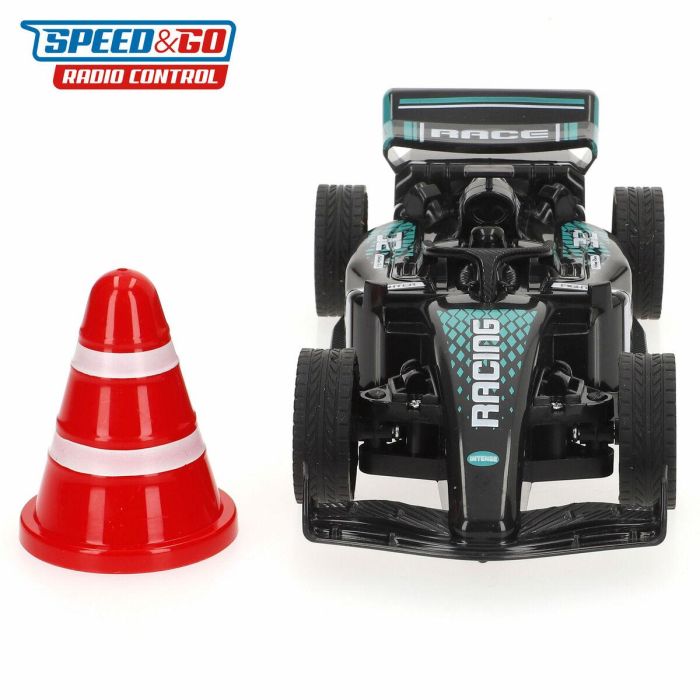 Coche Radio Control Speed & Go 1:20 19 x 5 x 9 cm (4 Unidades) 1 Coche Radio Control Speed & Go 1:20 19 x 5 x 9 cm (4 Unidades) 1