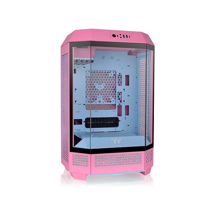 Thermaltake The Tower 300 Bubble Pink Vidrio Templado Caja de PC Rosa 2