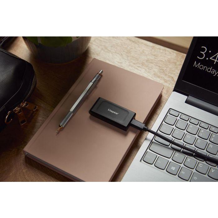Kingston XS1000 SSD Externo 1 TB Negro USB 3.2 Gen 2 hasta 1050 MB/s SXS1000/1000G 6 Kingston XS1000 SSD Externo 1 TB Negro USB 3.2 Gen 2 hasta 1050 MB/s SXS1000/1000G 6