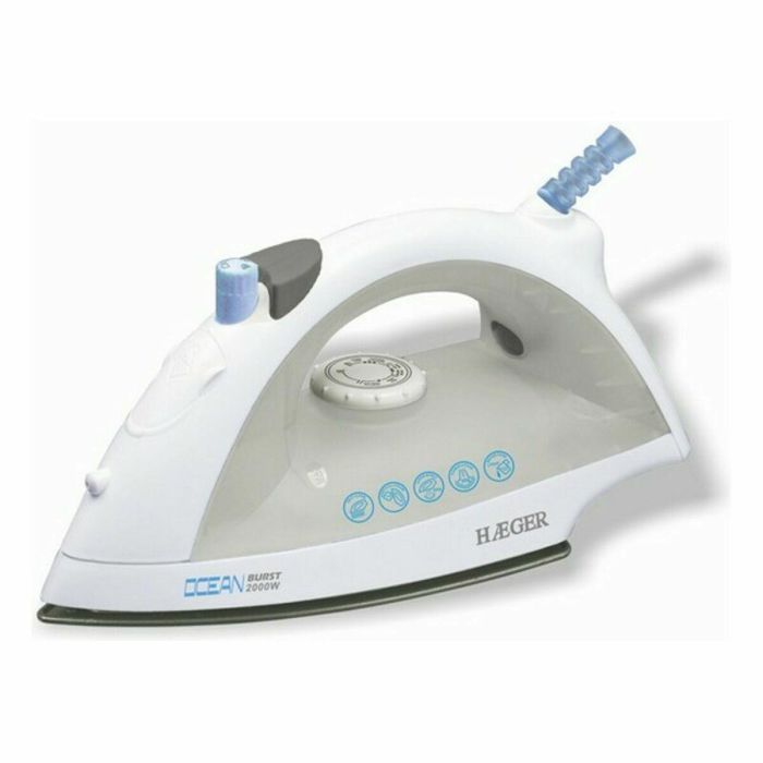 Plancha de Vapor Haeger SI-200.001A 2000W 2000 W Plancha de Vapor Haeger SI-200.001A 2000W 2000 W