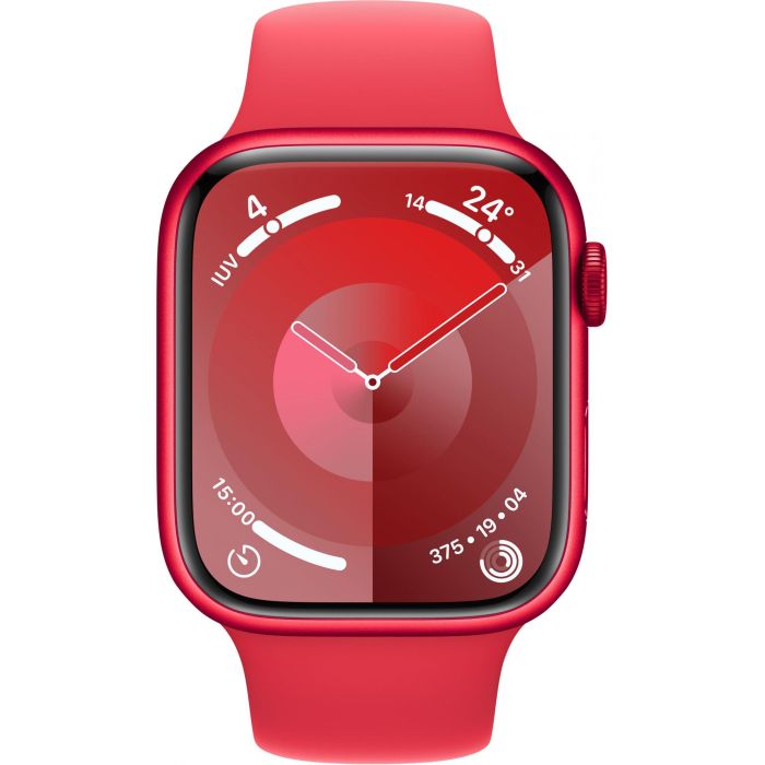 Apple Watch Series 9 GPS + Cellular - 45 mm - Caja de aluminio (PRODUCT)RED - Correa deportiva (PRODUCT)RED - M/L 1
