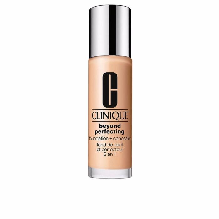 Clinique Beyond Perfecting Foundation + Concealer #1-Linen, Base de Maquillaje Fluido Hipoalergénico 30ml 0 Clinique Beyond Perfecting Foundation + Concealer #1-Linen, Base de Maquillaje Fluido Hipoalergénico 30ml 0