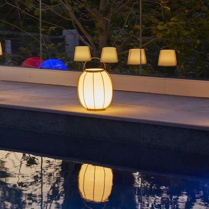 Lámpara de mesa inalámbrica - LUMISKY - TULUM - Al. 27 cm - Mango de metal - Oro - LED blanco cálido y blanco frío 1 Lámpara de mesa inalámbrica - LUMISKY - TULUM - Al. 27 cm - Mango de metal - Oro - LED blanco cálido y blanco frío 1