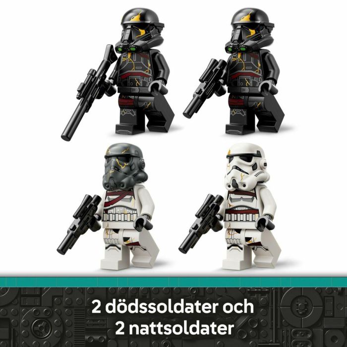 Lego Star Wars Pack de combate Soldado de la Muerte y Soldado de la Noche para 6+ años 20 Lego Star Wars Pack de combate Soldado de la Muerte y Soldado de la Noche para 6+ años 20