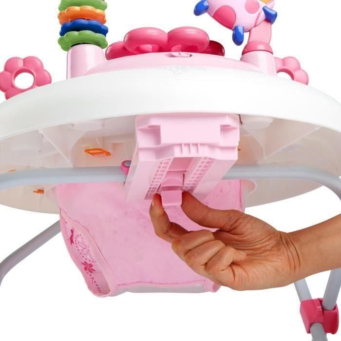 Bright Starts Andador para bebé JuneBerry Delight con estación de juego electrónica, luces, sonidos, 3 alturas y para +6 meses Rosa 5 Bright Starts Andador para bebé JuneBerry Delight con estación de juego electrónica, luces, sonidos, 3 alturas y para +6 meses Rosa 5