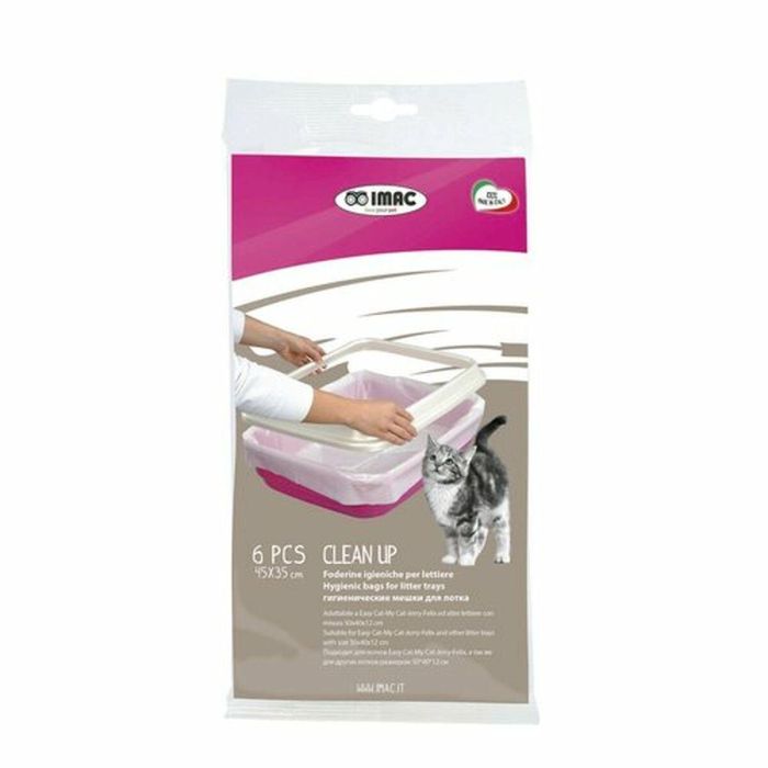 Bolsas higiénicas IMAC Clean up 45 x 35 cm Blanco Plástico 1