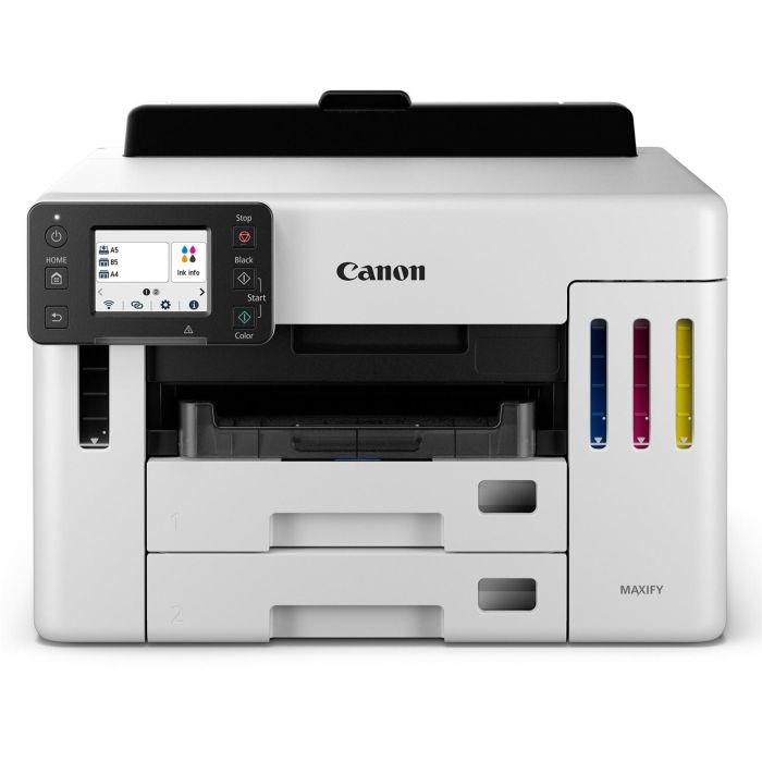 Canon Maxify Gx5550 Megatank Impresora de Inyección de Tinta Wi-Fi, Pantalla Táctil LCD 6,9 cm, A4, Solo Imprimir 6