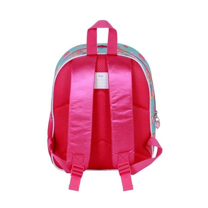 Karactermania Mochila 3D Hello Kitty Friendship Azul Poliéster/EVA 26 x11 x31 cm Preescolar 3+ años 3