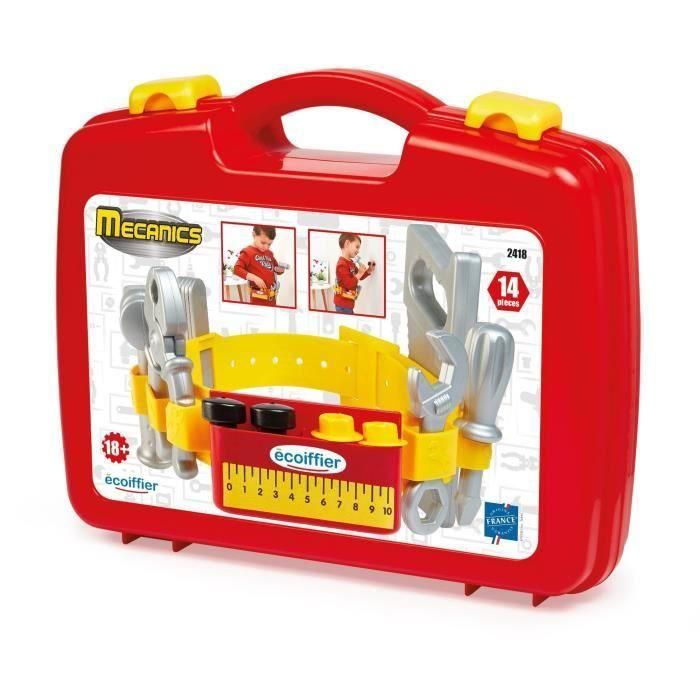 Ecoiffier ECO3280250024187 Estuche de Herramientas de Juguete para Niños - Cinturón del Manitas