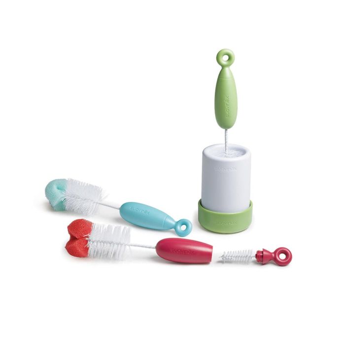 Suavinex Cepillo Limpiabiberón Dúo 2 en 1 para Limpieza Profunda de Biberones y Tetinas, Sin BPA Suavinex Cepillo Limpiabiberón Dúo 2 en 1 para Limpieza Profunda de Biberones y Tetinas, Sin BPA
