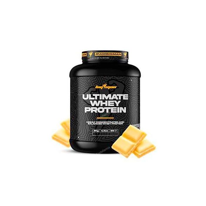 BIGMAN Ultimate Whey Protein 2 Kg Chocolate Blanco