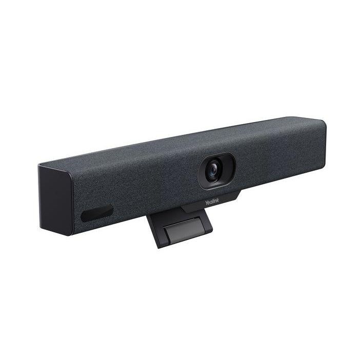 Yealink A10-010 Barra de Video Todo en Uno 4K para Videoconferencias Teams/Zoom/BYOD Salas Pequeñas con Cámara y Micrófono IA 2