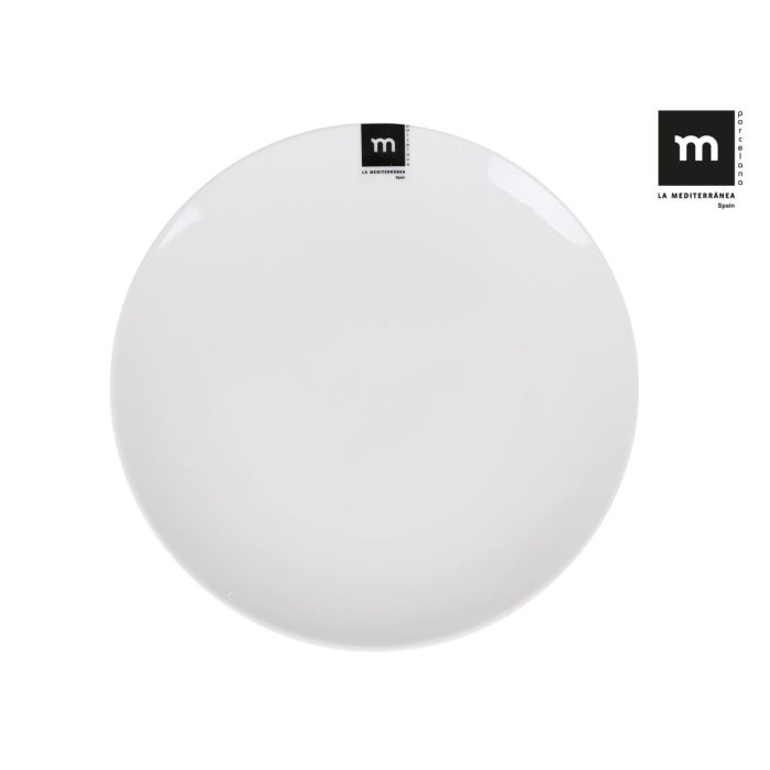 La Mediterranea Plato Llano 24 cm "Mobius" - Colección Mobius, 24.2x24.2x2 cm (18 Unidades) 0 La Mediterranea Plato Llano 24 cm "Mobius" - Colección Mobius, 24.2x24.2x2 cm (18 Unidades) 0