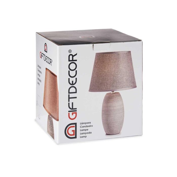 Lamparas Ceramica Ovaladas Grandes Surtidos Giftdecor 25X39CM (6 Unidades) 2 Lamparas Ceramica Ovaladas Grandes Surtidos Giftdecor 25X39CM (6 Unidades) 2